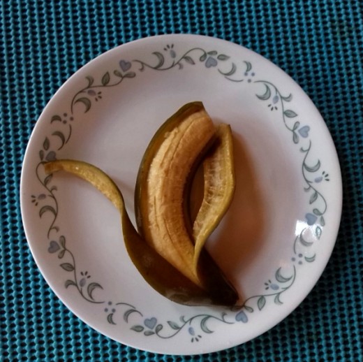 Peeling a Green Banana