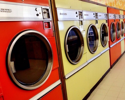 A high-quality laundromat, perfectly germane to this medium-quality article.