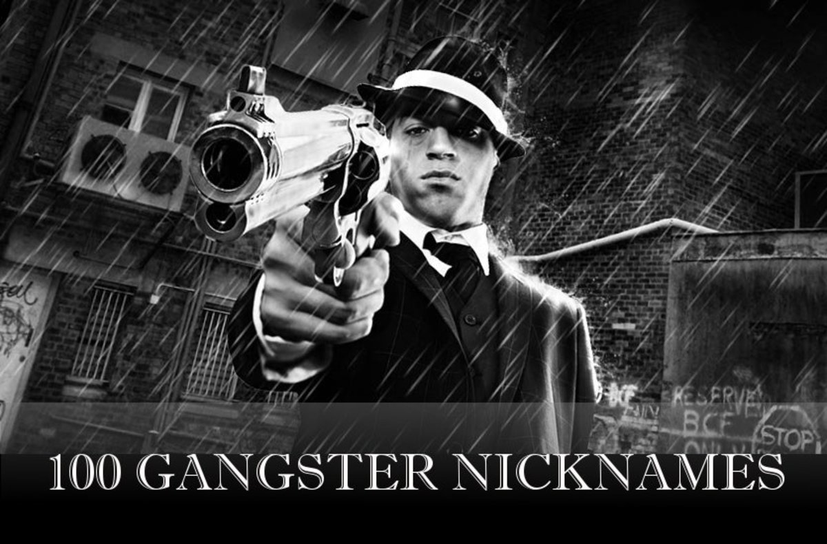 100 Gangster Nicknames for Guys and Girls | PairedLife