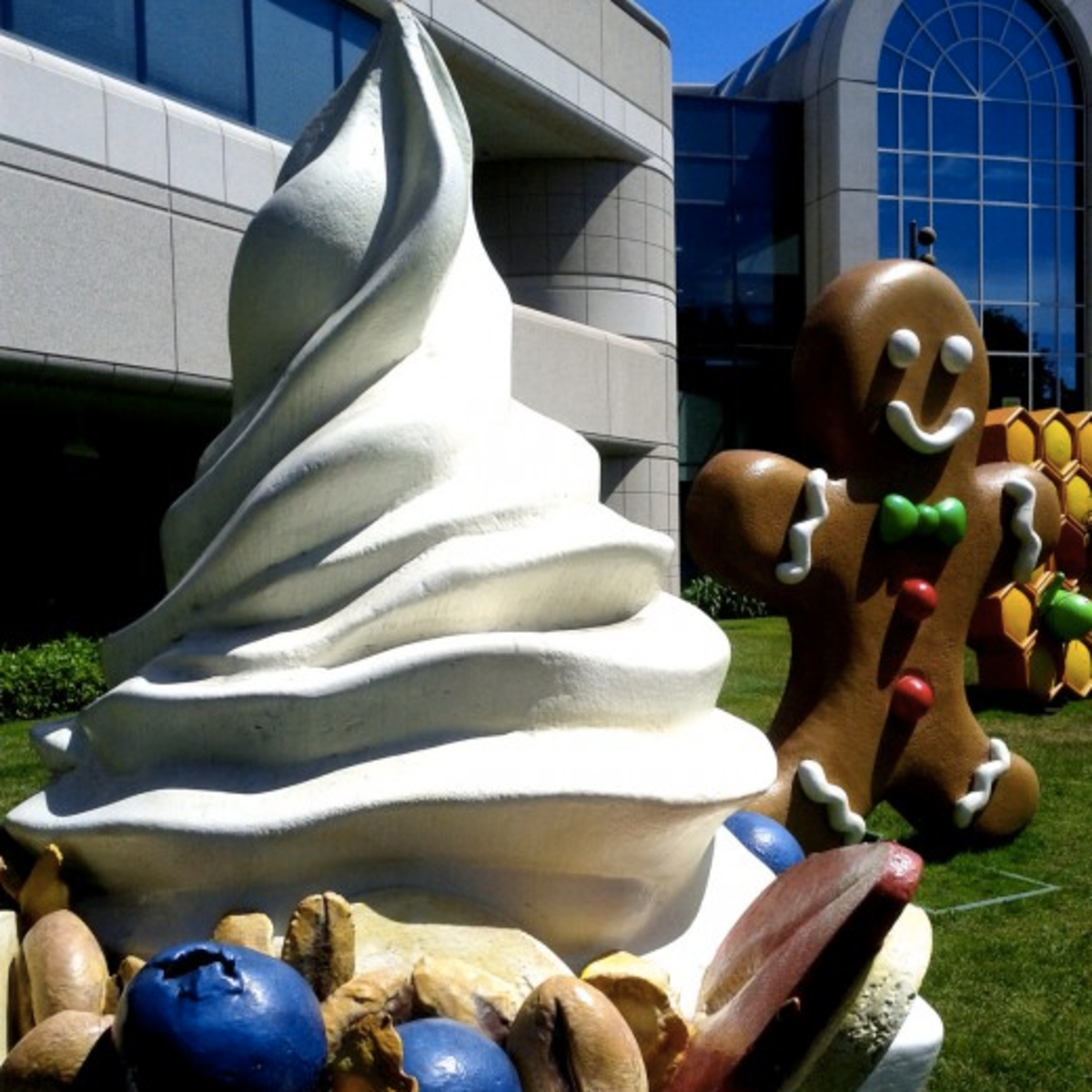 The Android froyo on Google's campus