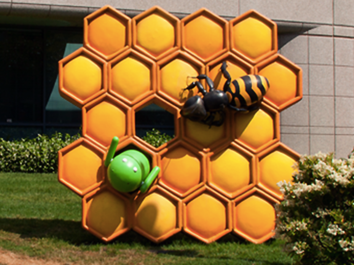 The Android honeycomb on Google's campus