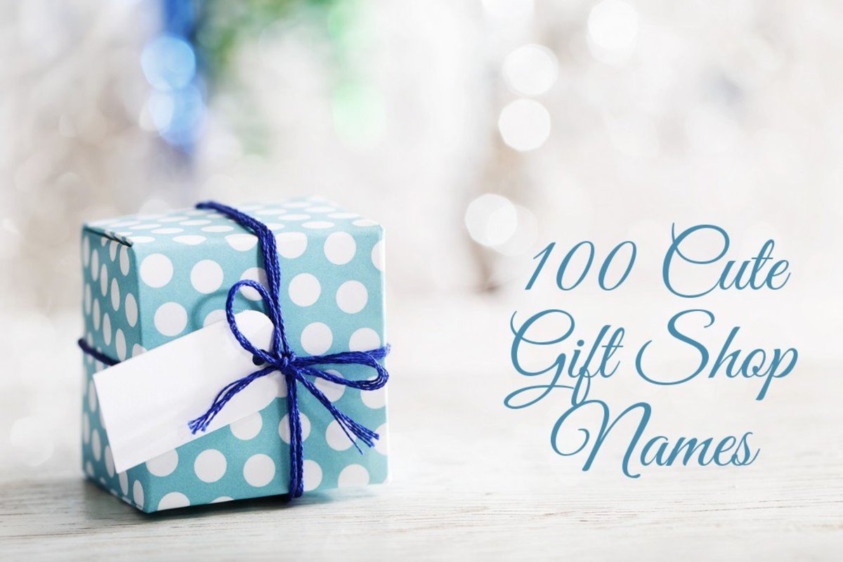 100 Cute Gift Shop Names | ToughNickel