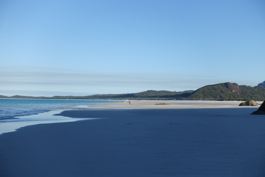 North end of Whitehaven Beach neat Tongue Bay