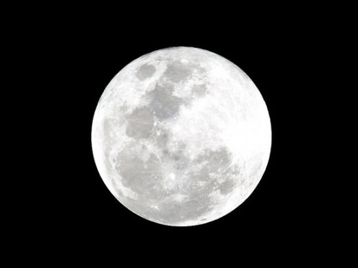 The moon