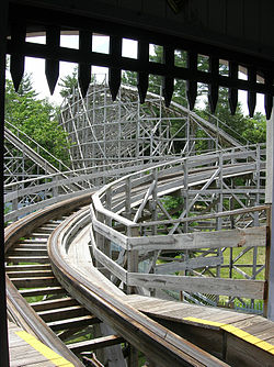 Excalibur roller coaster