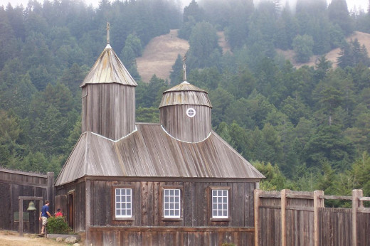 Russian Cathedral at Fort Ross