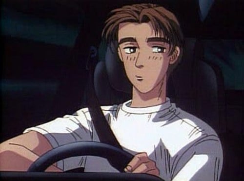 Takumi Fujiwara, from Initial D. SEGA currently holds the rights to produce Initial D games. Thankfully, Nintendo has a friendlier relationship with SEGA nowadays