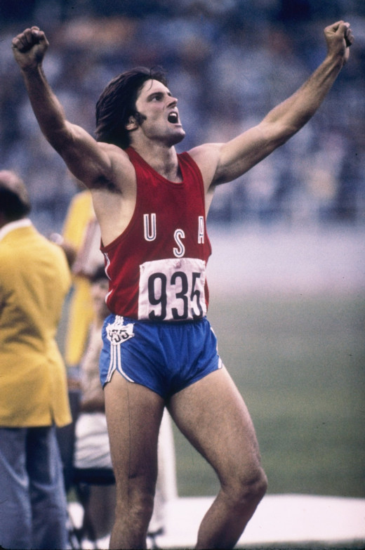 Bruce Jenner in 1976 Olympics