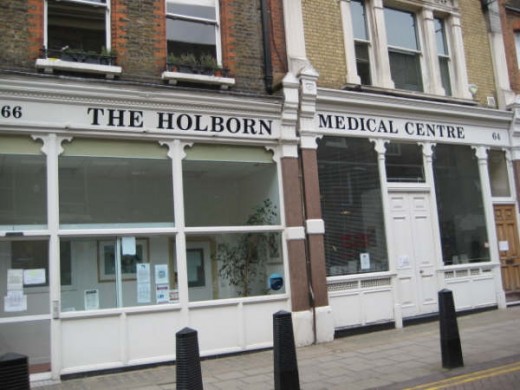 A National Health Service (NHS) General Practitioner in Holborn, London WC1