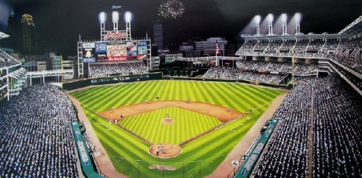 HOME OF THE CLEVELAND INDIANS: JACOBS FIELD