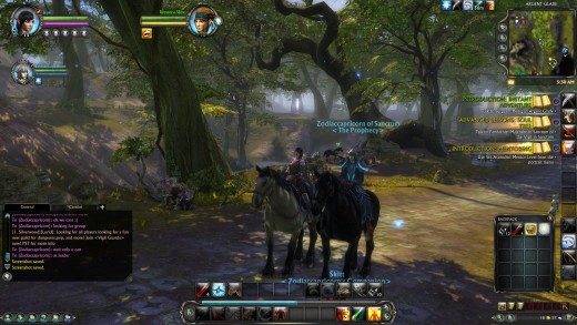 Me and a new friend playing around after I purchased my mount. 