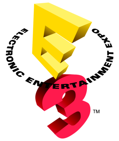 The logo for the E3 convention. Very stylish.