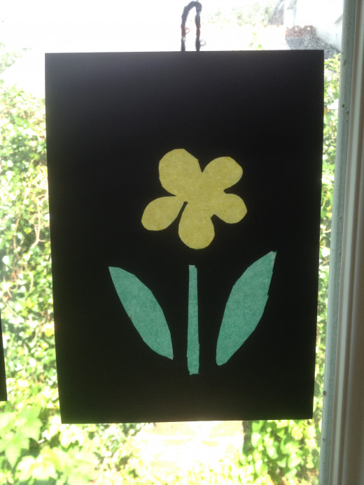 Maria designed this pretty flower!