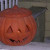 A terracotta pumpkin lights the porch for trick-or-treaters! A terracotta pumpkin lights the porch for trick-or-treaters!