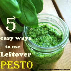 5 Easy Ways To Use Leftover Pesto