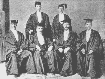 1890 Harvard Graduation Class Speakers (Du Bois is far right)