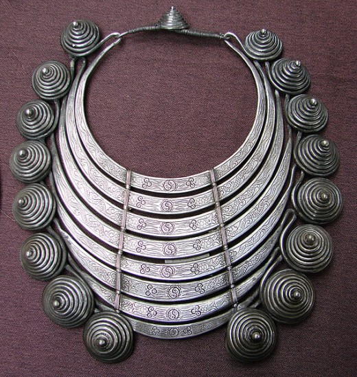 Typical Miao necklace