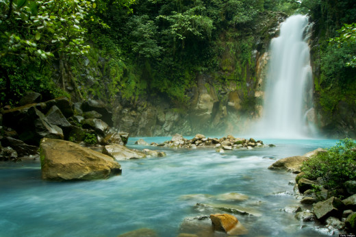Waterfall in Costa Rica
