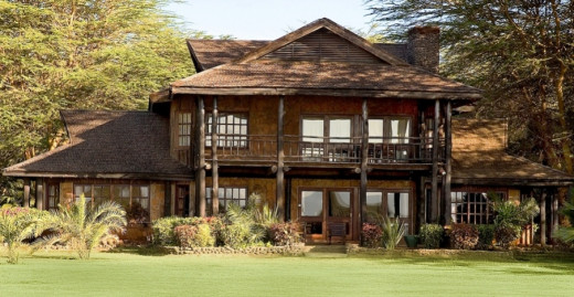 A Rare View of Ol Tukai Lodge
