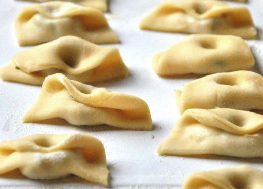 handmade pasta: Casoncelli 