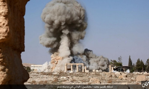 The Destruction of Palmyra Ruins