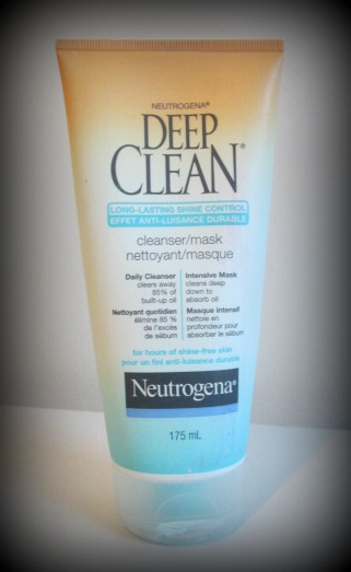 Neutrogena Deep Clean (Long Lasting Shine Control - Cleanser/Mask)