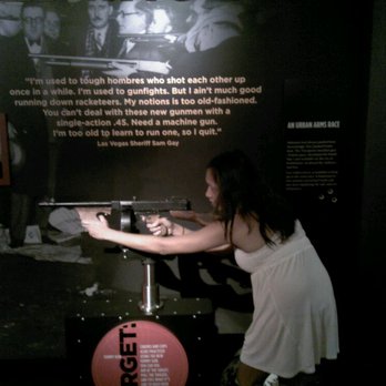 Tommy Gun Display At Mob Museum