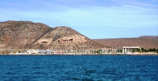 Palmyra Marina Resort, La Paz... one of four marinas now in Bahia de La Paz.