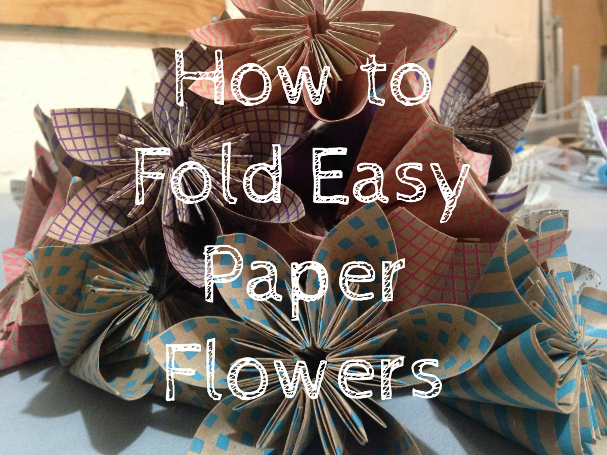 How to Fold Easy Origami Flowers