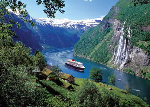 Beauty, tranquility and panoramic views of the natural world.