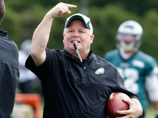Philadelphia Eagles Head Coach Chip Kelly Cleaned House in the offseason