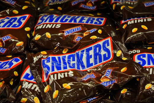 When you're hungry... Grab a Snickers