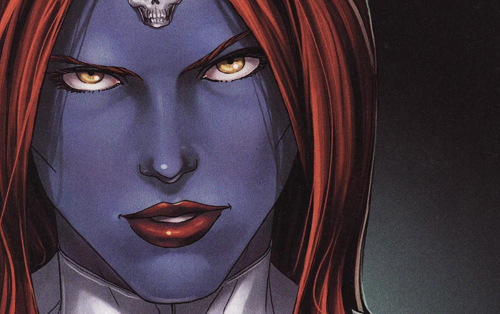 “Oh, I’m sorry, Mystique.”