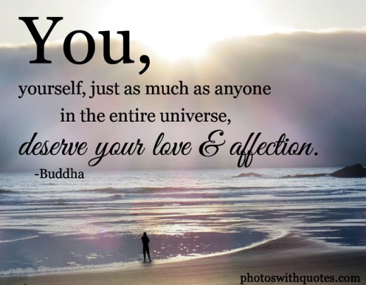 Learn to love yourself.