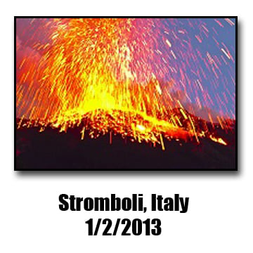 The Stromboli volcano has been erupting for the better part of a decade, with no signs of stopping anytime soon.
