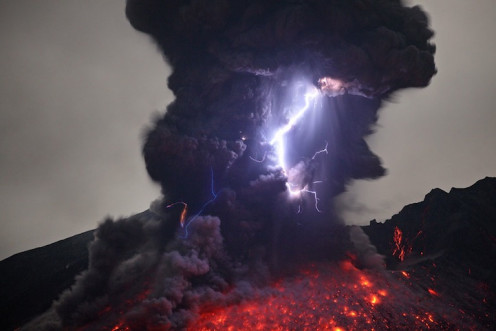 The recent eruption of a volcano in Southern Japan shows the Ring of Fire lives up its namesake.