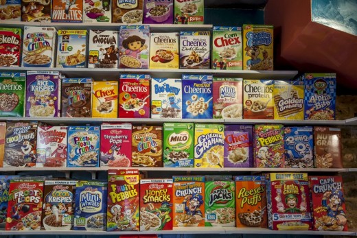 Have you checked the ingredients of these cereals? Even the "added vitamins" in some of them will not do much for your health.