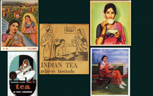 Vintage Indian Tea Advertisements
