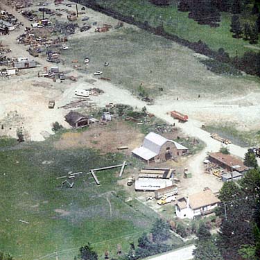 The Pickton farm in Port Coquitlam, British Columbia, while still in use pre-2002