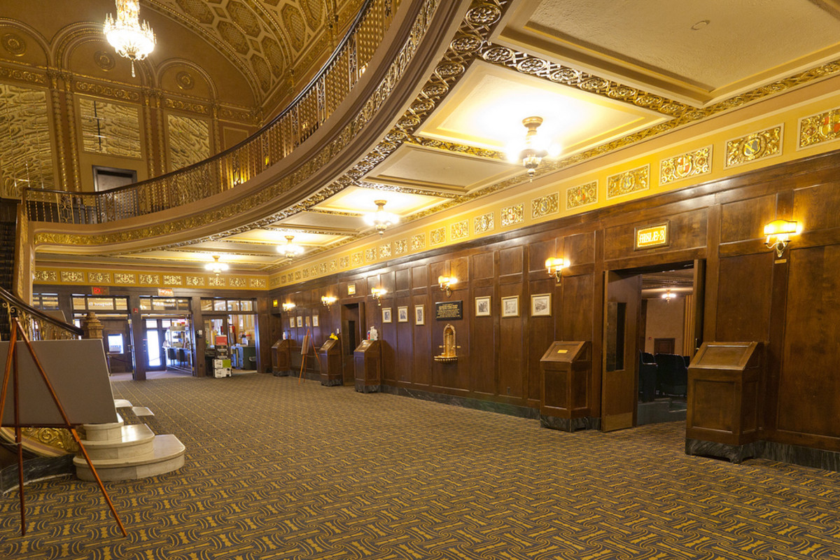 Historic Michigan Theater in Ann Arbor, Michigan.