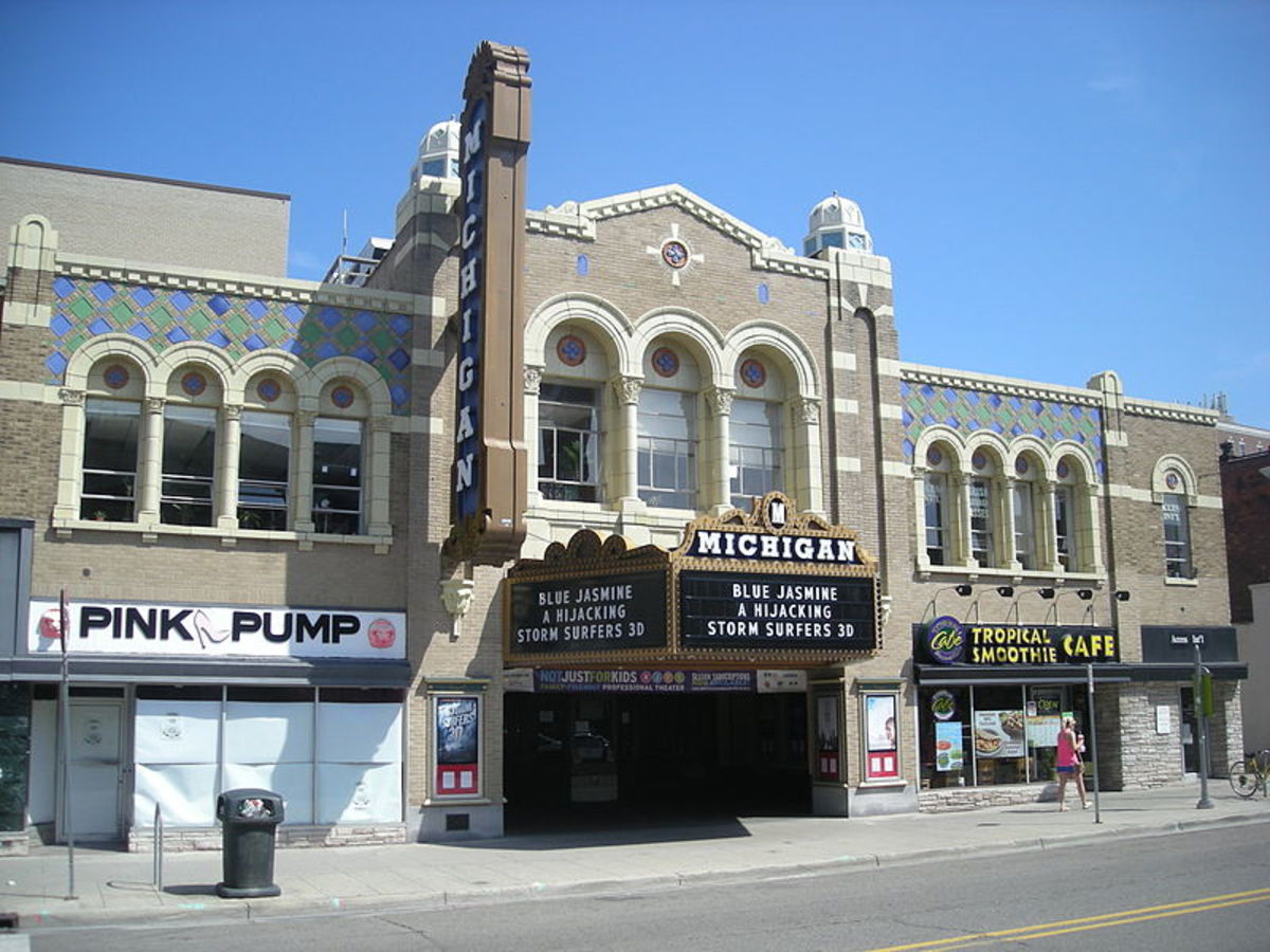 The Historic Michigan Theater in Ann Arbor