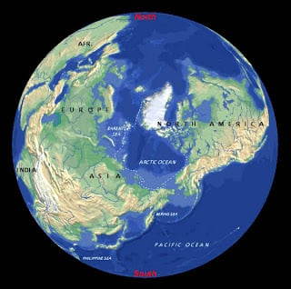 According to some data the new North Pole could be located off the eastern coast of present day Brazil.