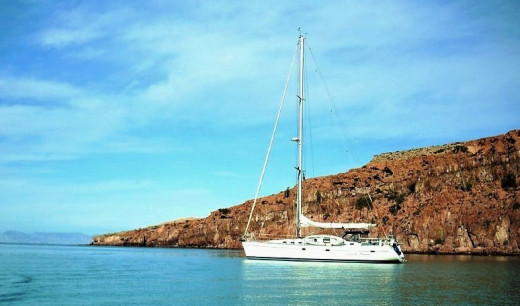 At anchor... Isla Espiritu Santo