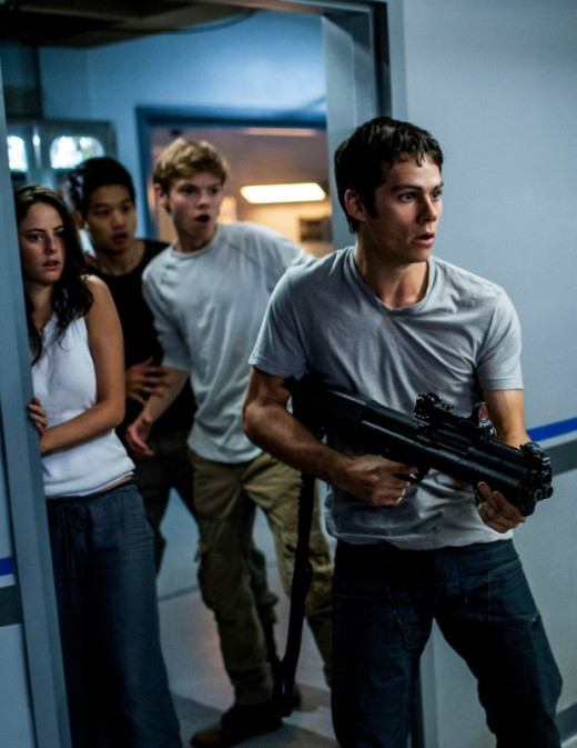 The Gladers with a gun