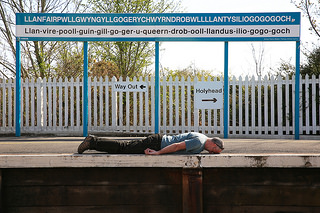 This fellow may have tried to pronounce the town's name without taking a breath.