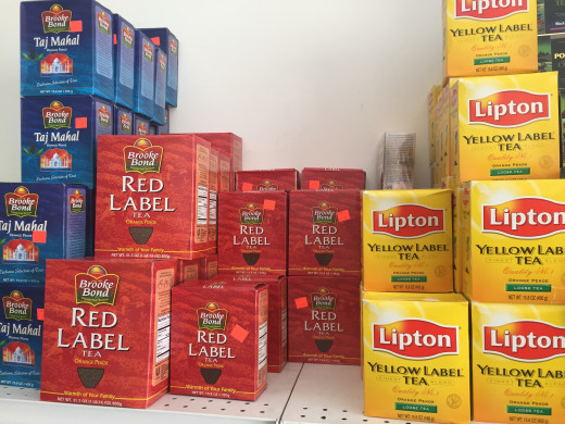 Most commonly found CTC lean teas in Indian Stores across US