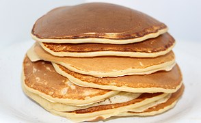 Fluffy pancakes cooked to perfection