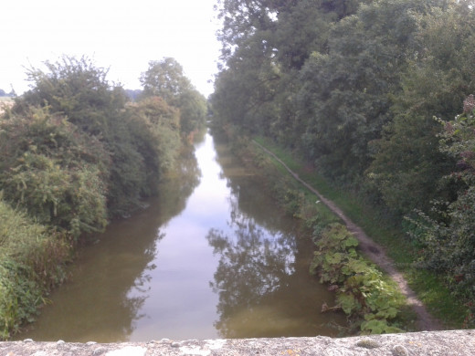 K&A canal, west of Wootton Bridge