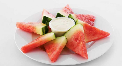 watermelon triangles