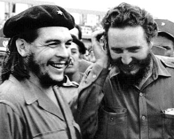 Guevara (left) and Castro (right)